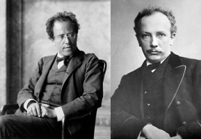 Classical Music Composer Friends Mahler and Strauss