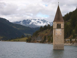 Sunken Church in Tyrol